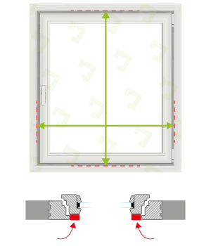 Illustratie meten - in de dag(maat)