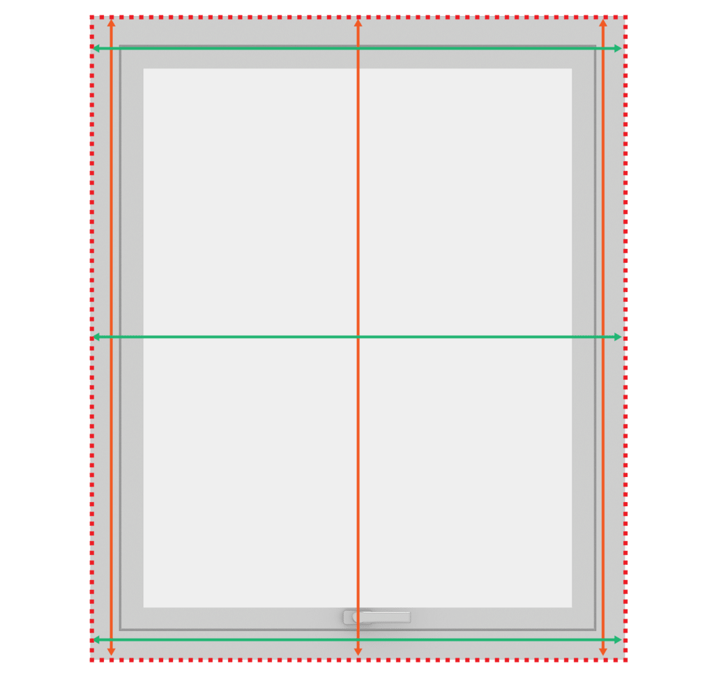 Op de dag inmeetinstructie voorzethor